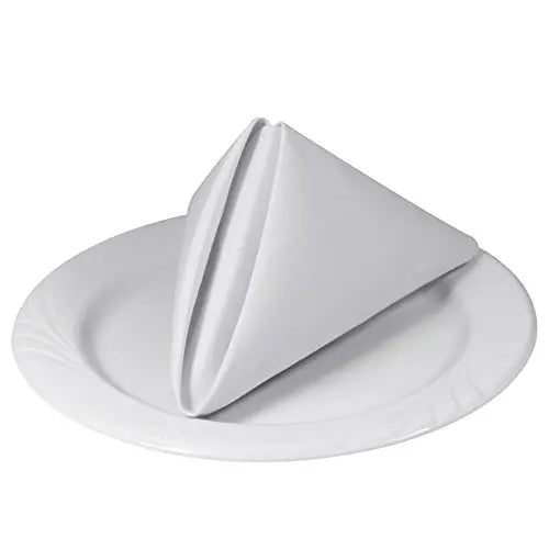 Premium White Linen Napkin Set