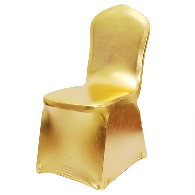 Metallic Spandex Chair Cover