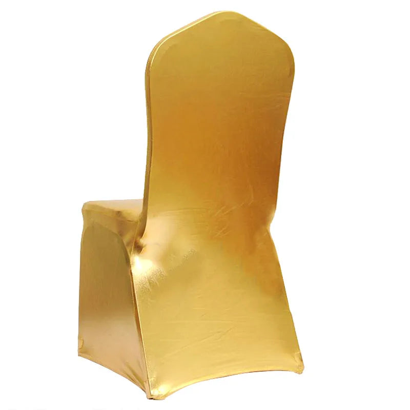 Metallic Spandex Chair Cover