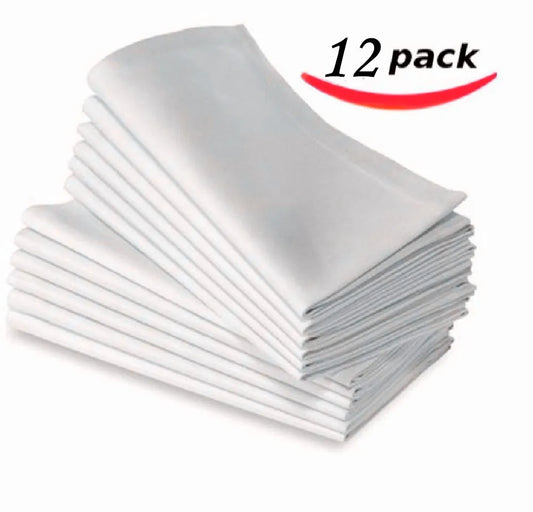 Premium White Linen Napkin Set