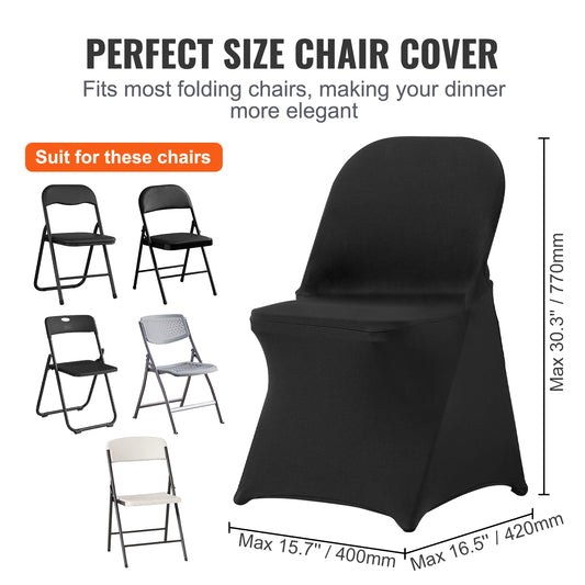 Stretch Spandex Chair Cover Set